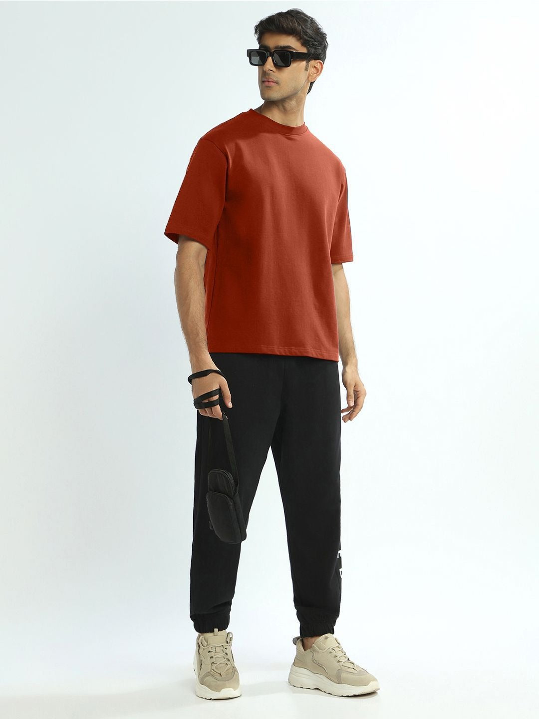 Oversized Drop Shoulder Cotton T-Shirt for Men in Pakistan | DOCACCA