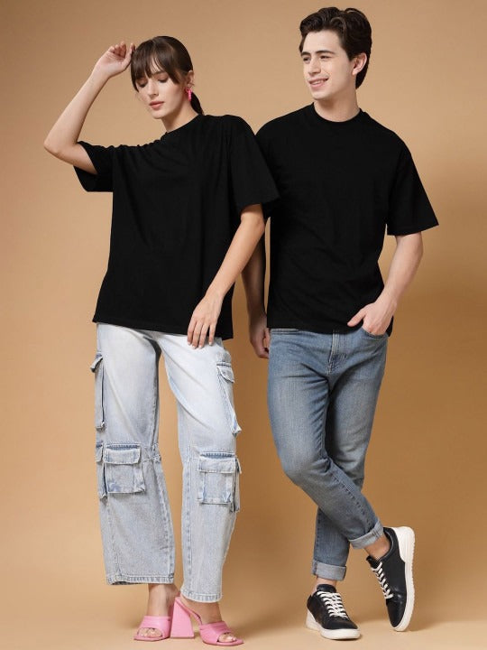 Unisex Cotton Back Printed Oversized T-Shirt in Pakistan – Trendy Streetwear by DOCACCA