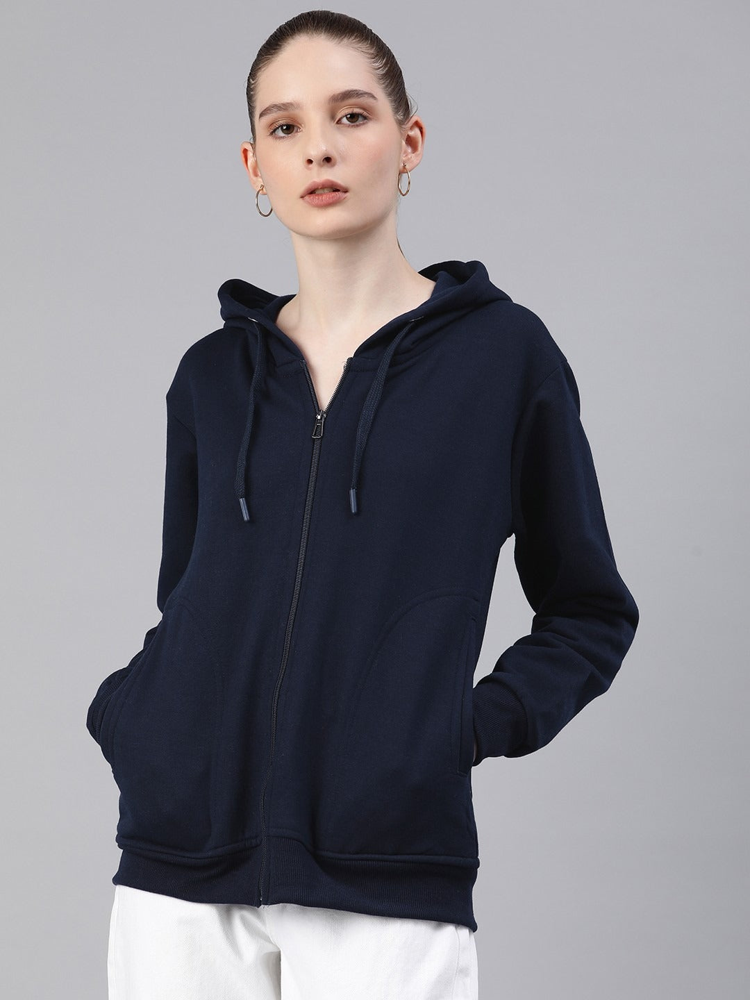 Hooded Longline Sweatshirt — Oversized Longline Hoodie for Men & Women | DOCACCA Pakistan