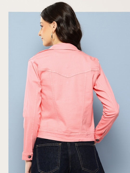 Spread Collar Denim Jacket – Stylish Everyday Layer for Pakistani Streetwear | DOCACCA