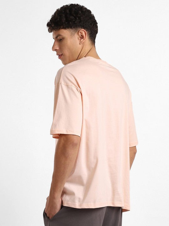Round Neck Short Sleeves Oversized Cotton T-Shirt for Men in Pakistan | DOCACCA