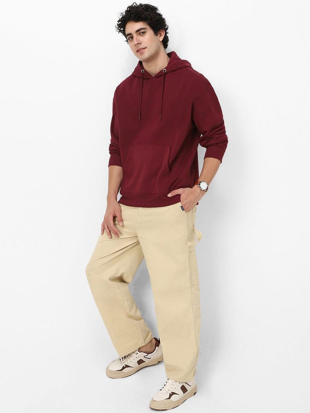Men Hooded Sweatshirt – Comfortable Cotton Fleece Hoodie for Casual Wear in Pakistan (Copy)