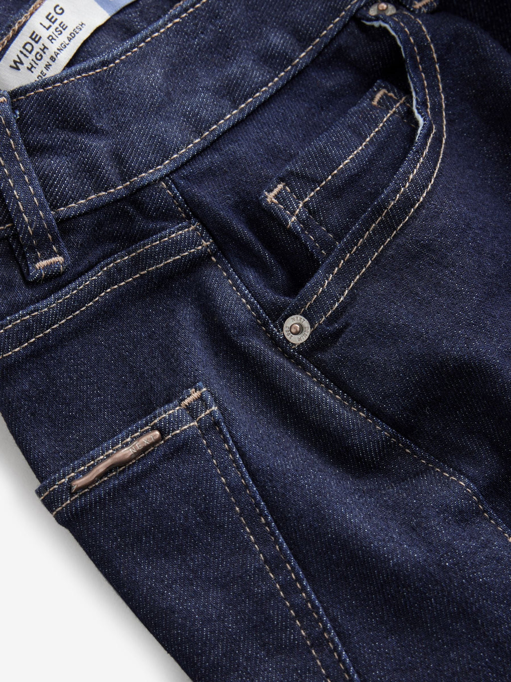 Women Rinse Hourglass Wide Leg Jeans – Trendy High-Waisted Cotton Denim for Pakistan | DOCACCA