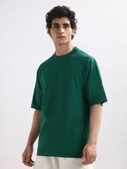 Oversized Solid Pure Cotton T-Shirt for Men in Pakistan | DOCACCA