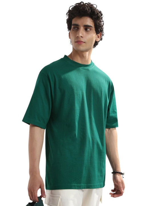 Oversized Solid Pure Cotton T-Shirt for Men in Pakistan | DOCACCA