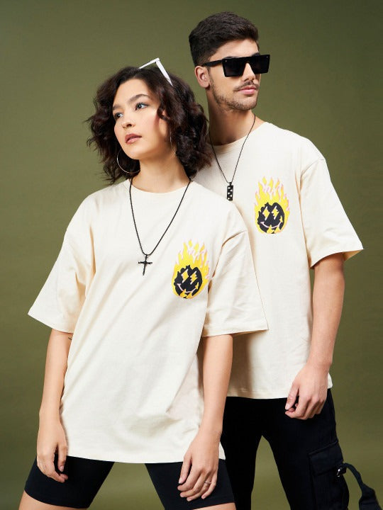 Unisex Typography Printed Pockets Boxy T-shirt – Trendy Streetwear in Pakistan | DOCACCA