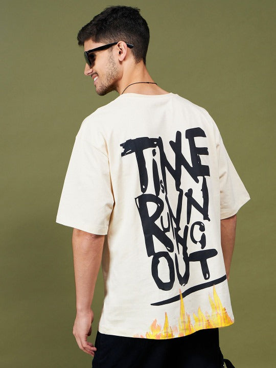 Unisex Typography Printed Pockets Boxy T-shirt – Trendy Streetwear in Pakistan | DOCACCA