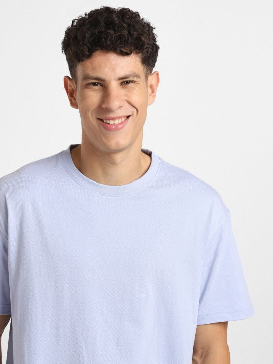 Round Neck Short Sleeves Oversized Cotton T-Shirt for Men & Women in Pakistan | DOCACCA