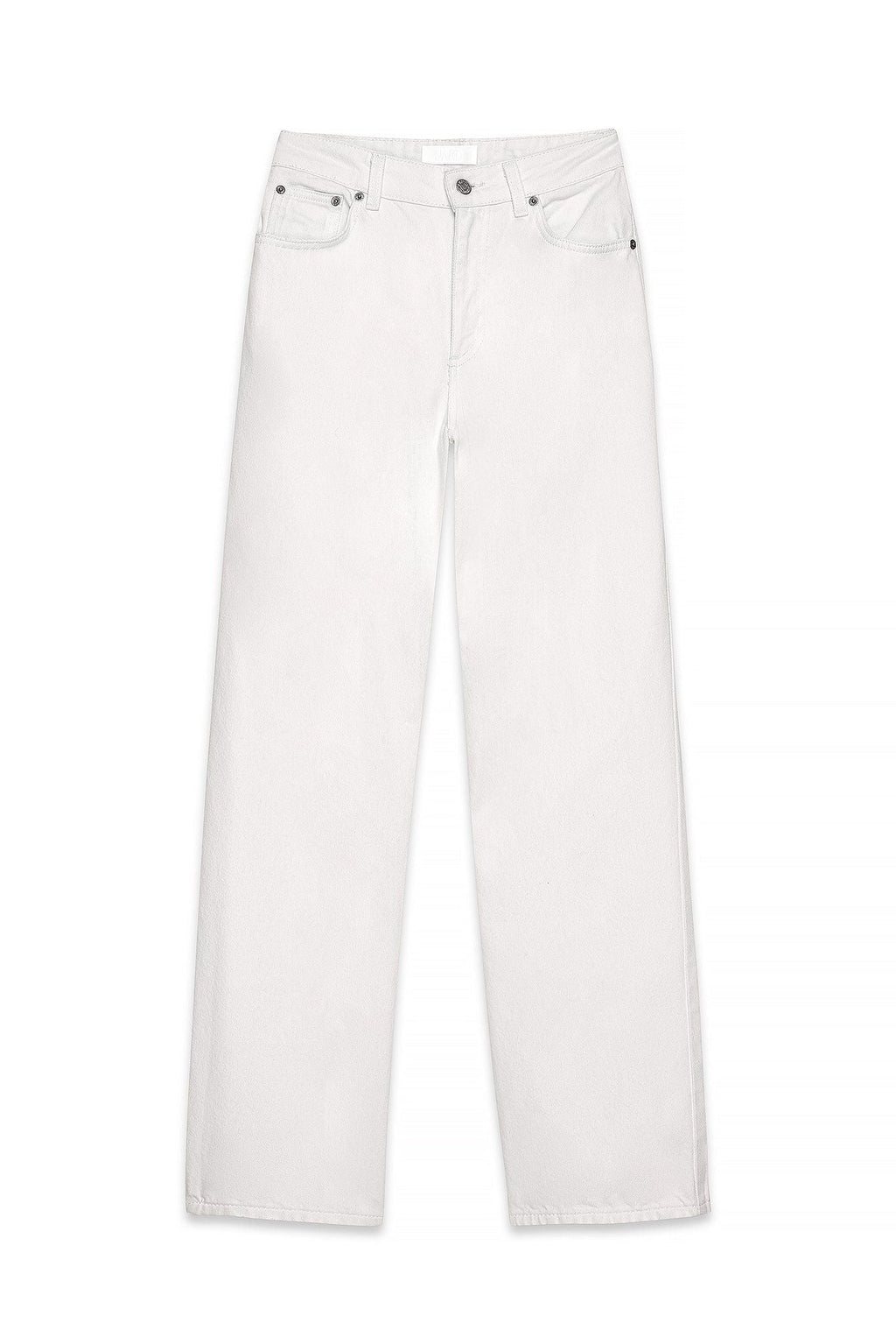 Women Mid Waist Straight Jeans – Classic Mid-Rise Straight Fit Denim for Pakistan | DOCACCA