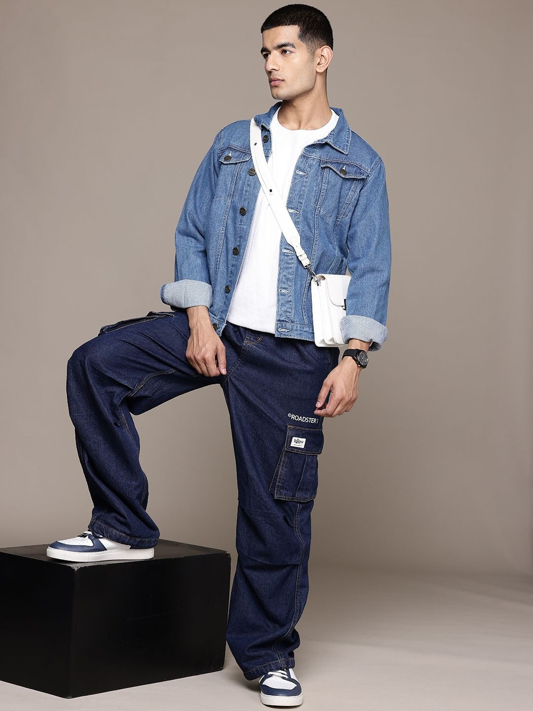 The Lifestyle Co. Pure Cotton Denim Jacket – Breathable, Durable Outerwear for Men in Pakistan | DOCACCA
