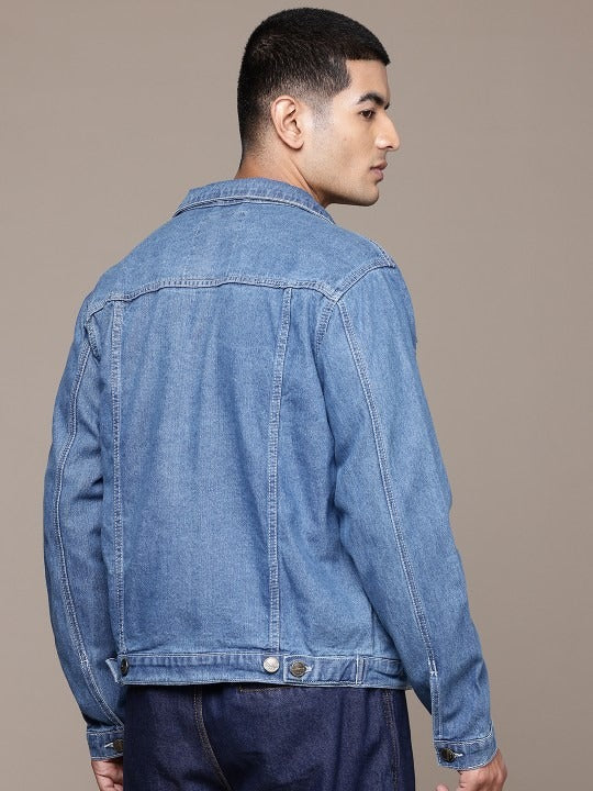 The Lifestyle Co. Pure Cotton Denim Jacket – Breathable, Durable Outerwear for Men in Pakistan | DOCACCA