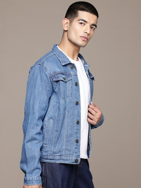 The Lifestyle Co. Pure Cotton Denim Jacket – Breathable, Durable Outerwear for Men in Pakistan | DOCACCA