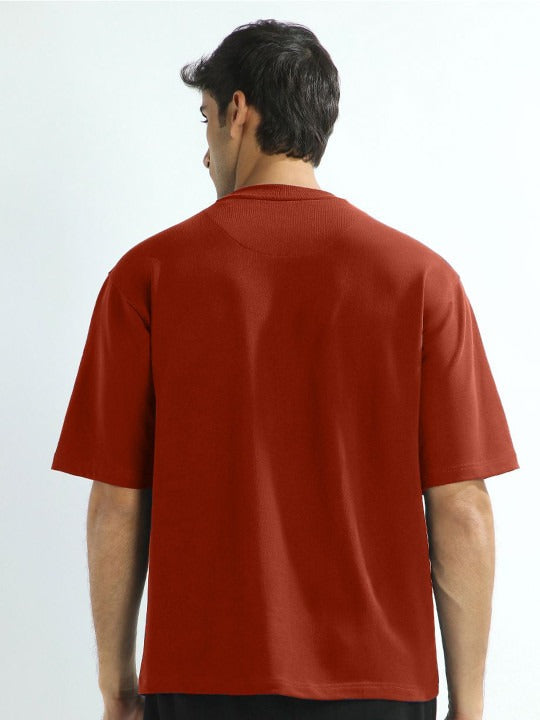 Oversized Drop Shoulder Cotton T-Shirt for Men in Pakistan | DOCACCA