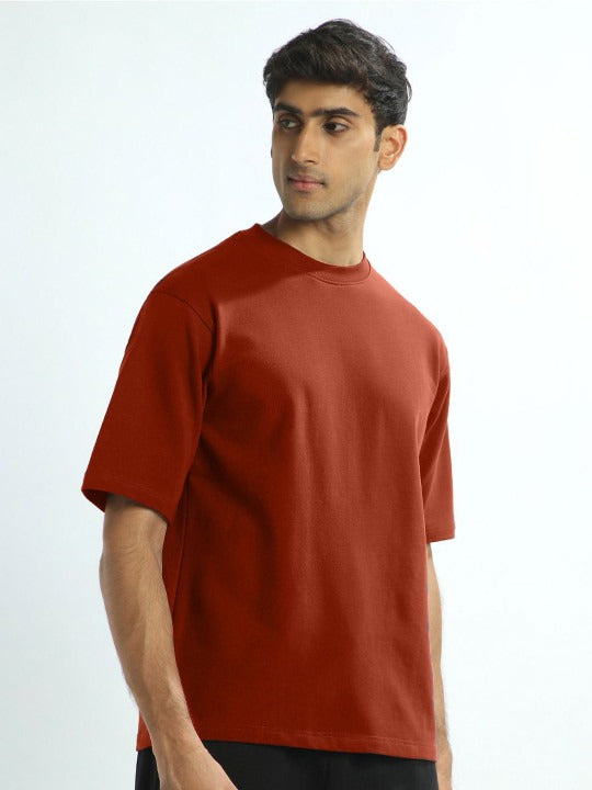 Oversized Drop Shoulder Cotton T-Shirt for Men in Pakistan | DOCACCA