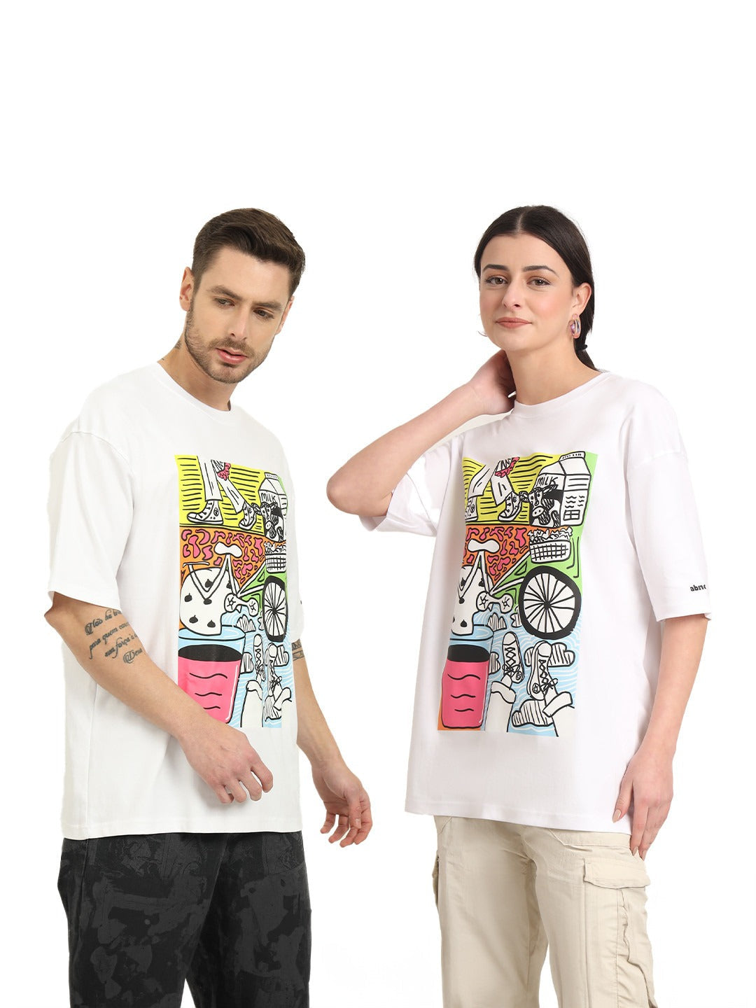 Unisex Milky Day Graphic Printed T-Shirt in Pakistan | DOCACCA