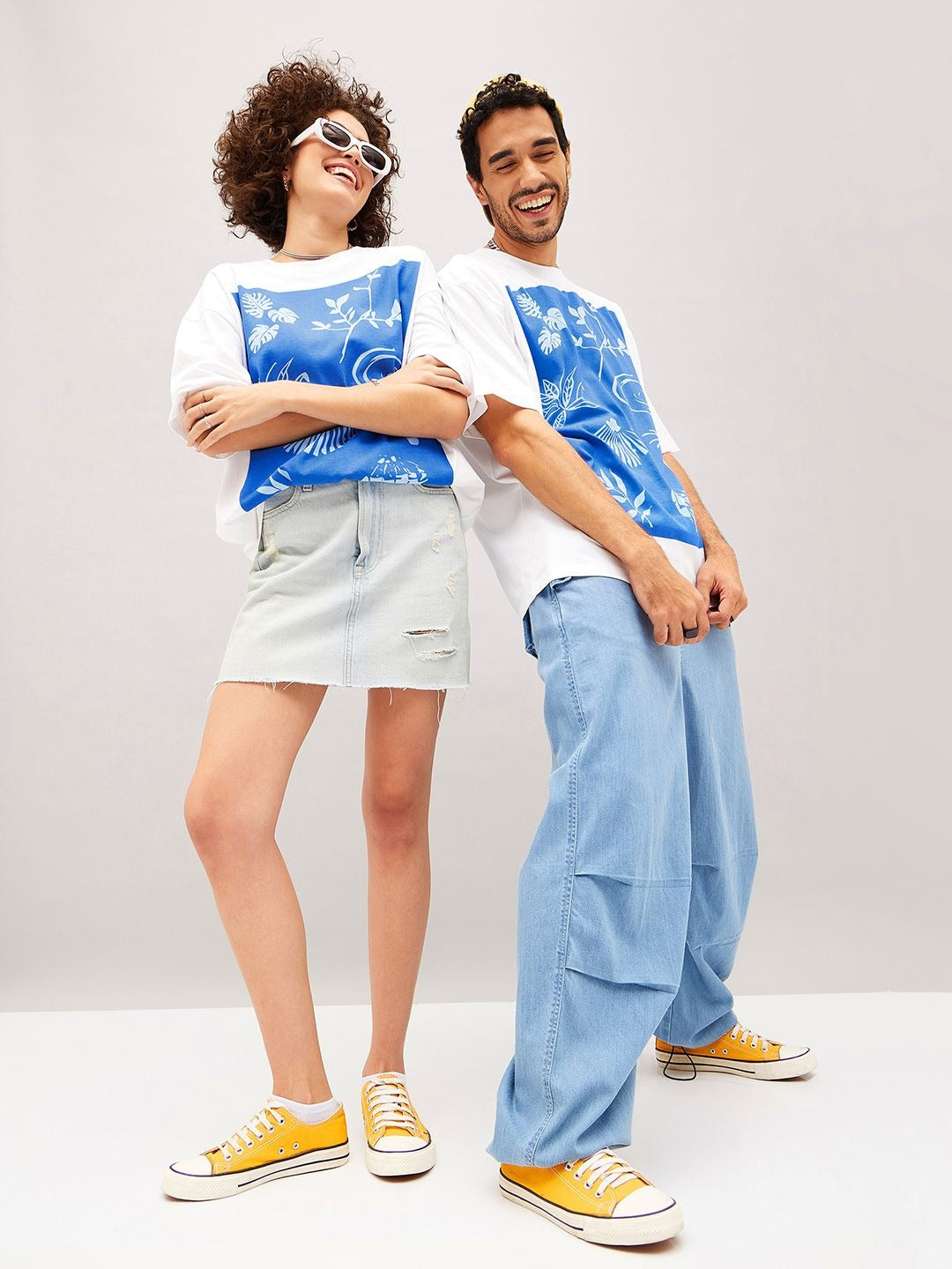 Unisex White Typography Printed Pure Cotton Oversized T-Shirt in Pakistan – Trendy Streetwear by DOCACCA