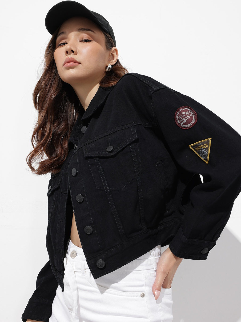 Pure Cotton Denim Jacket for Women – Everyday Stylish Outerwear in Pakistan | DOCACCA