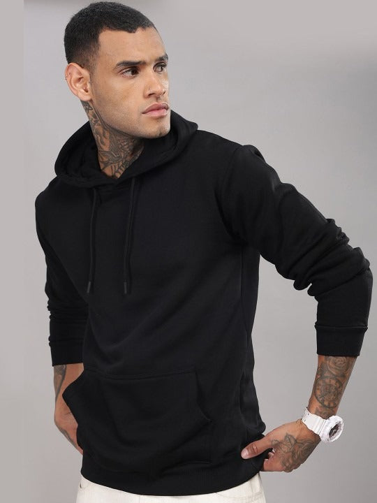 Men Hooded Pullover Sweatshirt – Comfortable Cotton Hoodie for Everyday Style in Pakistan | DOCACCA