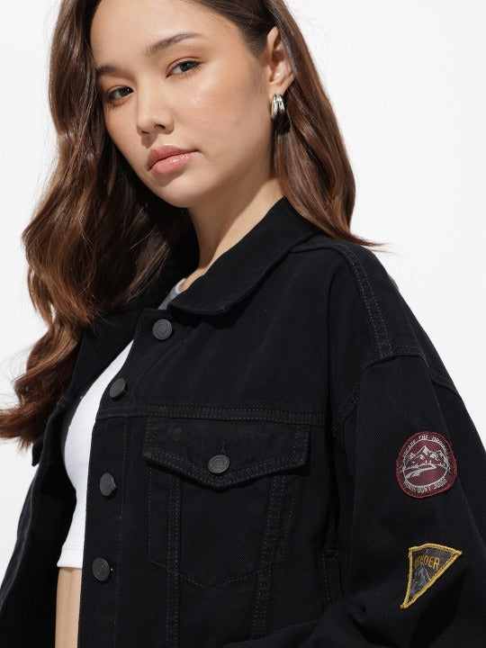 Pure Cotton Denim Jacket for Women – Everyday Stylish Outerwear in Pakistan | DOCACCA