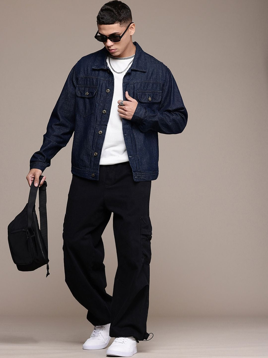 The Life Co. Pure Cotton Denim Jacket – Breathable Casualwear for Men in Pakistan | DOCACCA