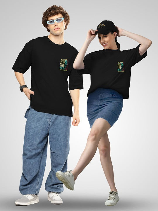 Unisex Twistform Twinny Zone Pack Of 2 SkullWild Printed Cotton Oversized T-Shirts – Trendy Streetwear in Pakistan | DOCACCA