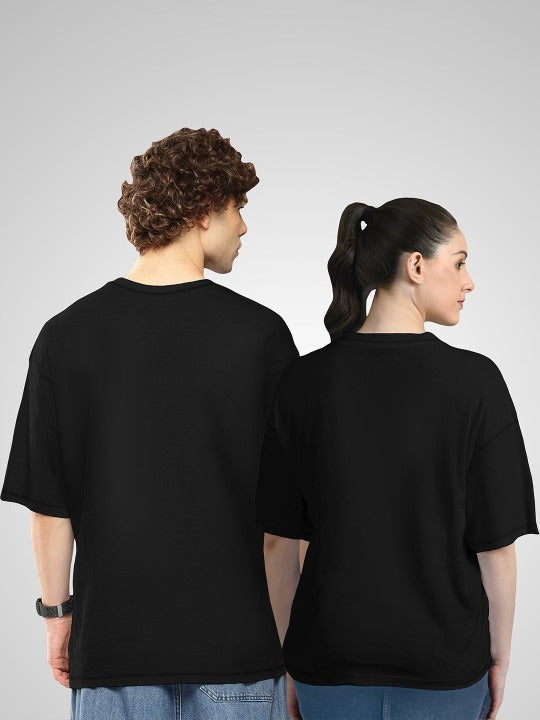 Unisex Twistform Twinny Zone Pack of 2 DTrouble Printed Cotton Oversized T-Shirts – Trendy Unisex Streetwear Tees in Pakistan | DOCACCA