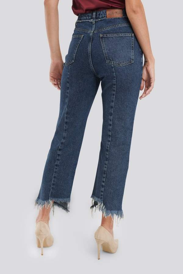 Straight Fit Mid-Rise Low Stretchable Jeans