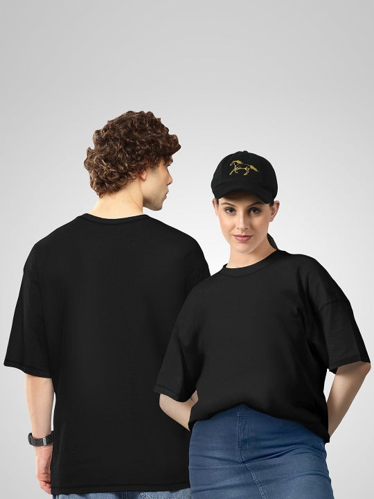 Unisex Twistform Twinny Zone Pack of 2 Solid Cotton Oversized T-Shirts – Premium Unisex Streetwear in Pakistan | DOCACCA