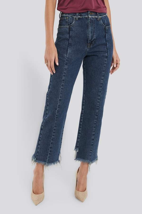 Straight Fit Mid-Rise Low Stretchable Jeans