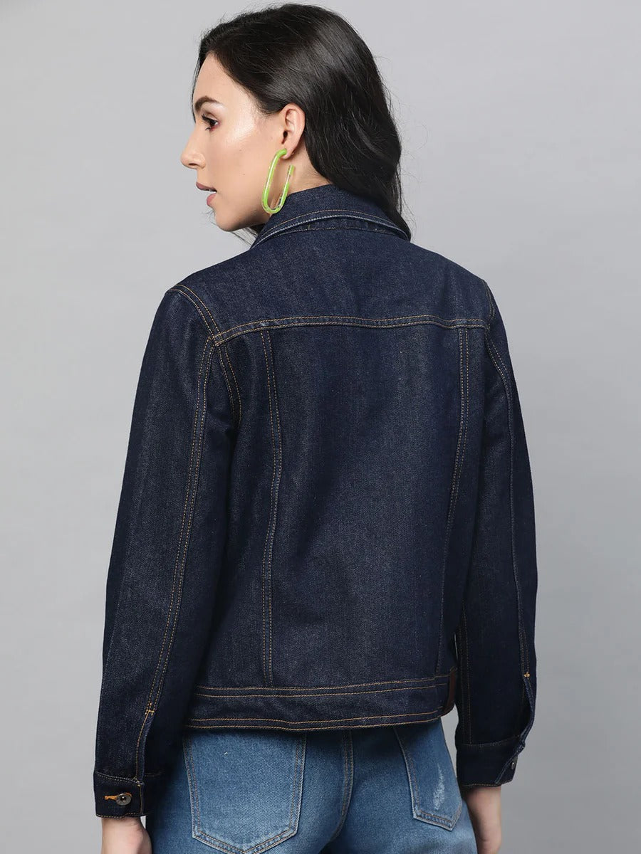 Women Classic Denim Jacket – Stylish Everyday Outerwear for Pakistani Fashion | DOCACCA