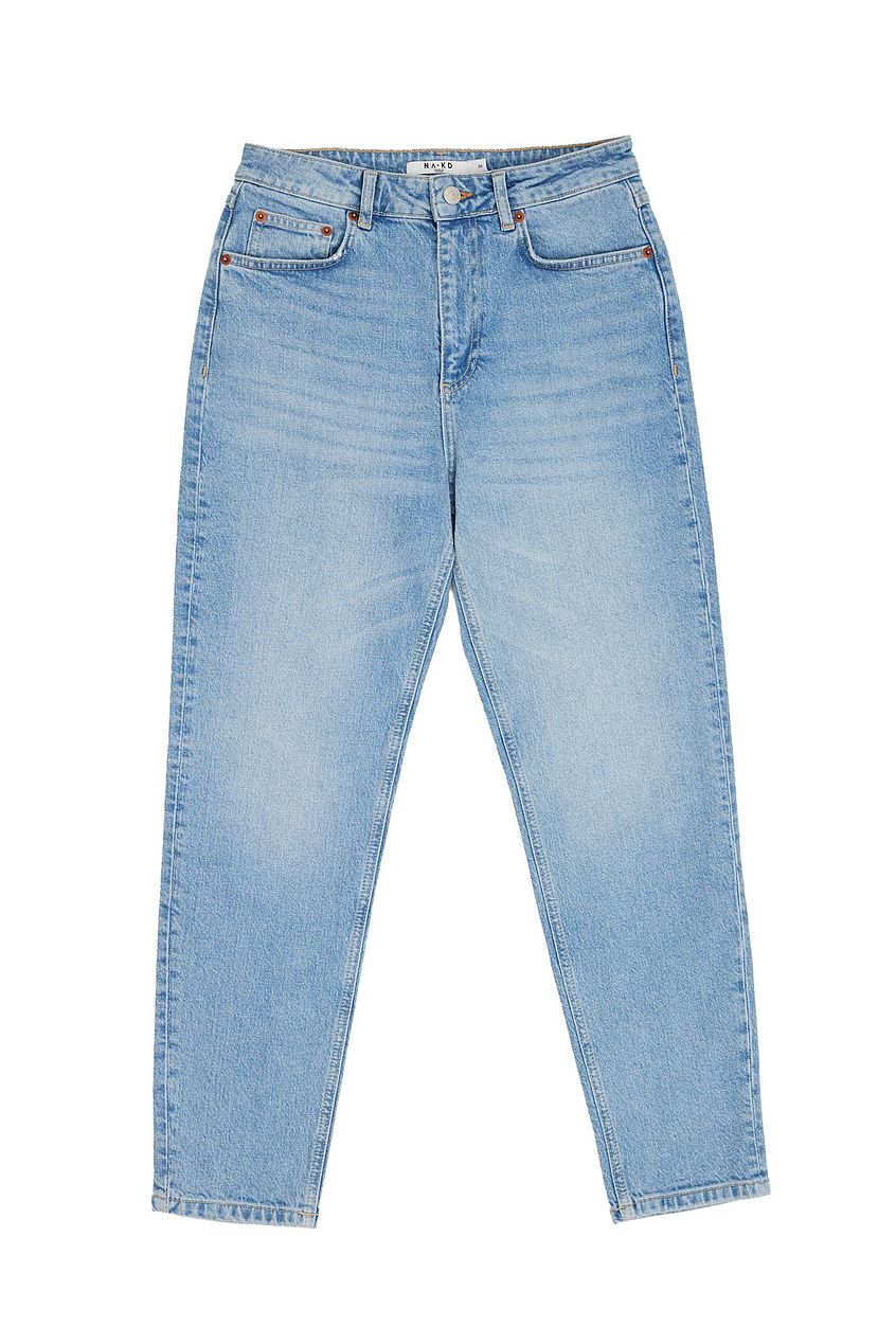 Women Mom High Waist Jeans – Comfortable High-Rise Retro Fit for Pakistan | DOCACCA