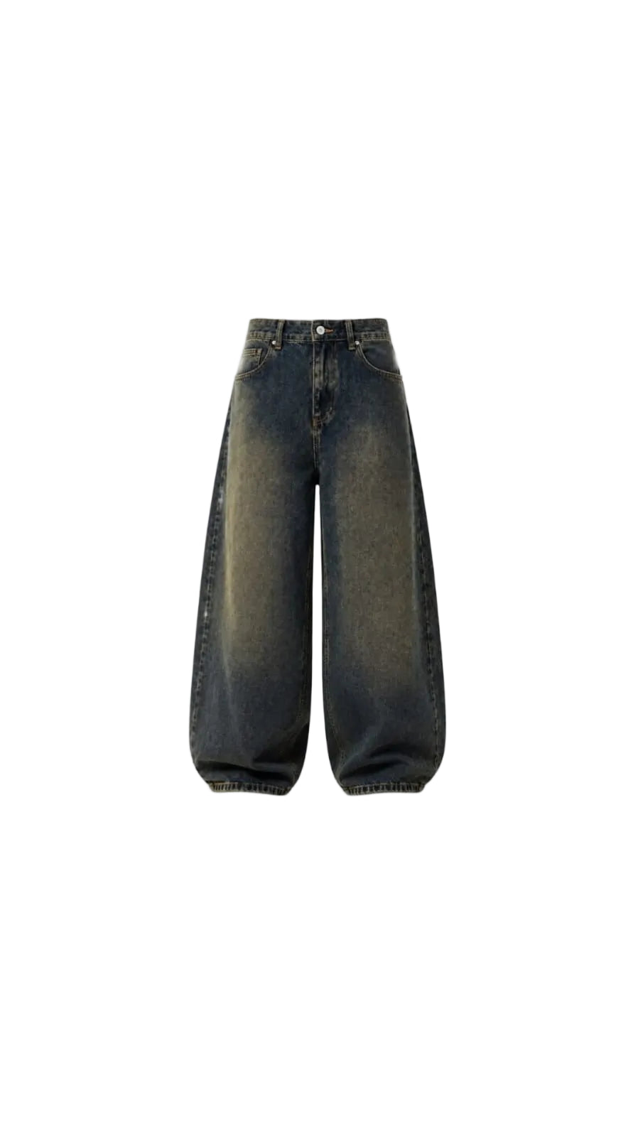 – Unisex vintage Washed balloon baggy