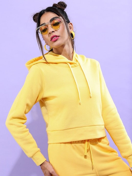 Hooded Cotton Pullover Hoodie — Women’s Soft Fleece Kangaroo Pocket | DOCACCA Pakistan