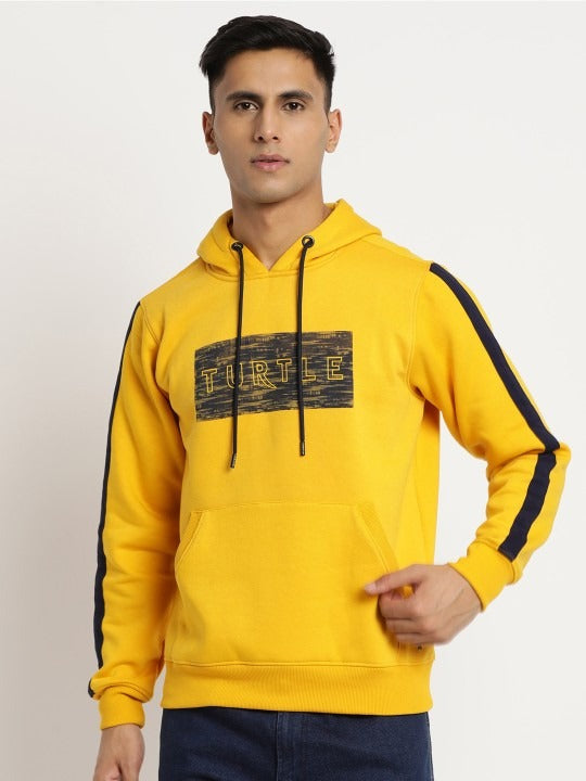 Men Typography Printed Hooded Sweatshirt – Stylish Cotton Hoodie for Winter in Pakistan | DOCACCA