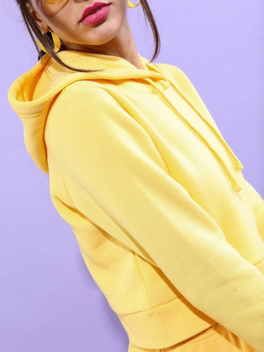 Hooded Cotton Pullover Hoodie — Women’s Soft Fleece Kangaroo Pocket | DOCACCA Pakistan