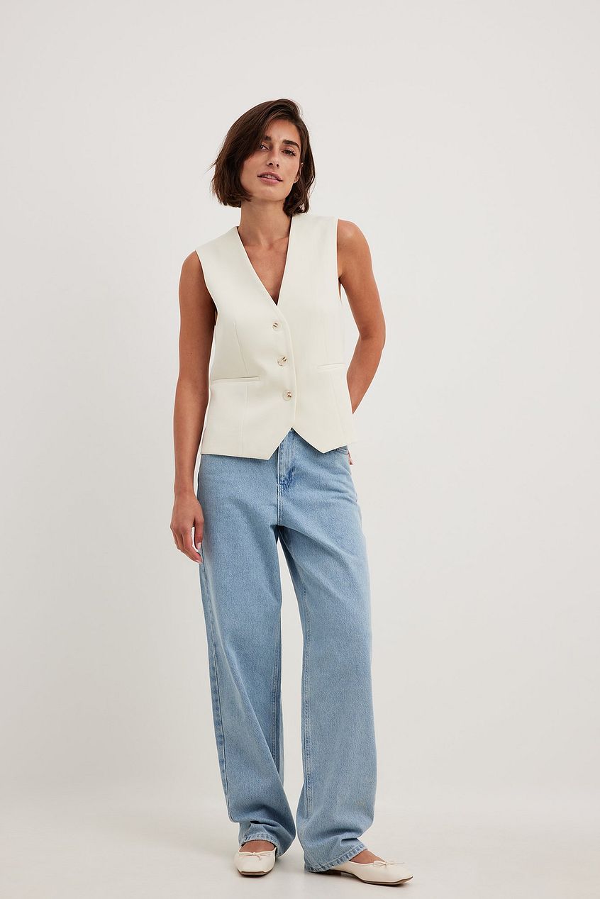 Women Loose Mid Waist Jeans – Relaxed Mid-Rise Loose Fit Denim for Pakistani Women | DOCACCA