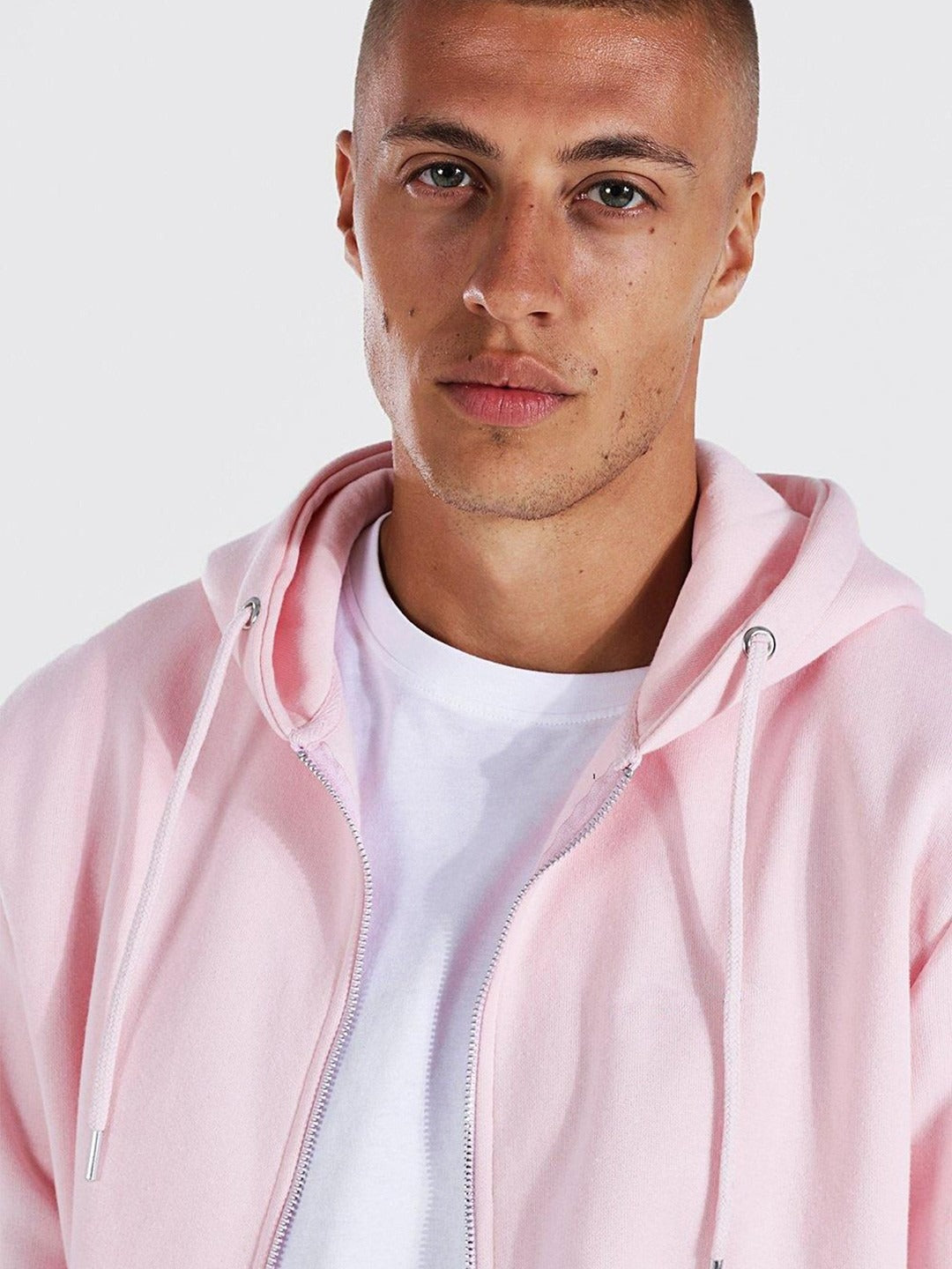 The Lifestyle Co. Men Full Sleeve Casual Zipper Hoodie – Cotton Front-Open Hoodie in Pakistan | DOCACCA