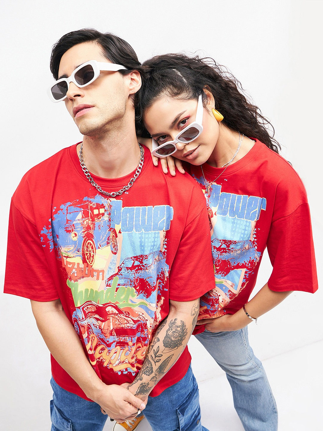 Graphic Printed Oversized Cotton T-shirt – Trendy Streetwear for Men & Women in Pakistan | DOCACCA