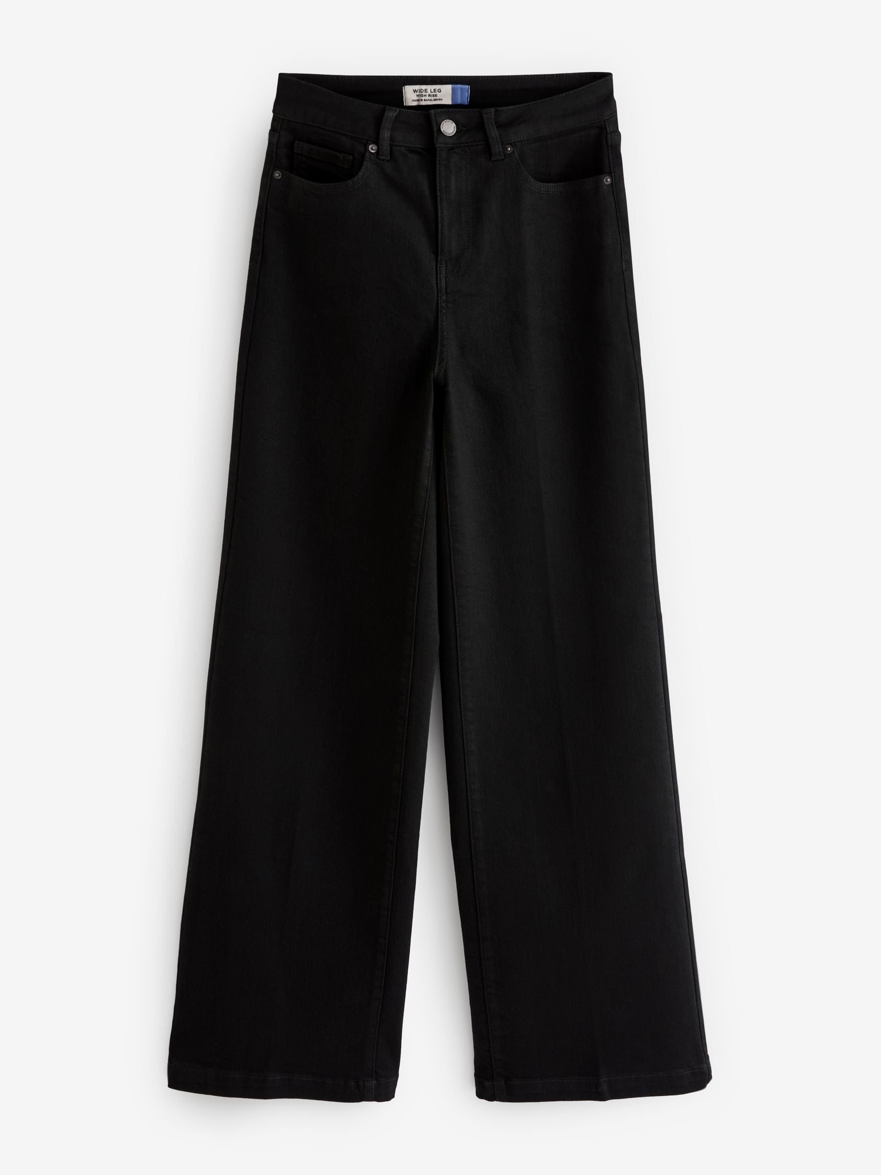 Women Black Wide Leg Jeans – High Waist Loose Fit Denim Pants for Women in Pakistan | DOCACCA