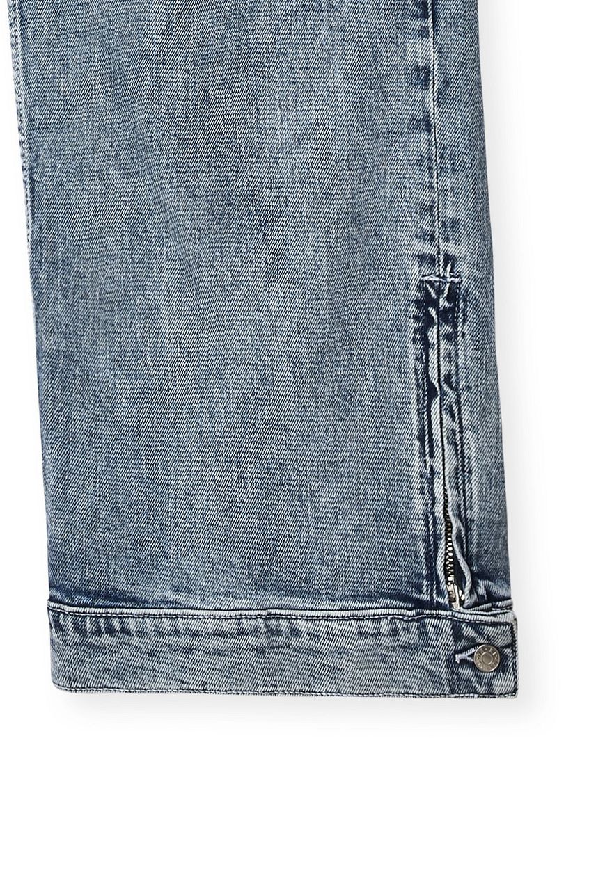 Slit Detail Denim – Trendy High-Rise Jeans with Front/Side Slits for Pakistan | DOCACCA