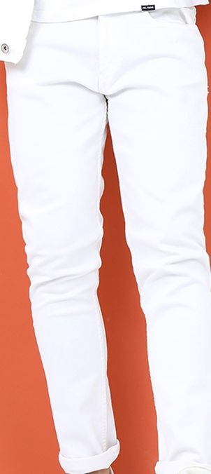 Men White Solid Denim Jacket by DOCACCA – Timeless Urban Style for Pakistani Weather