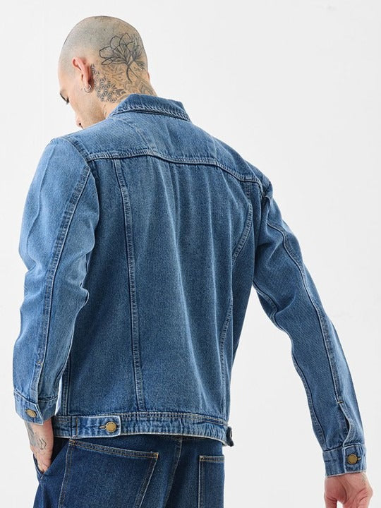 Men’s Classic Denim Jacket by DOCACCA – Stylish Everyday Outerwear in Pakistan