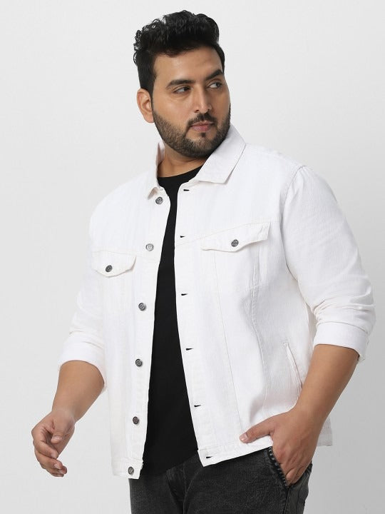 Men Washed Regular Fit Denim Jacket – Stylish Everyday Outerwear for Pakistani Men | DOCACCA