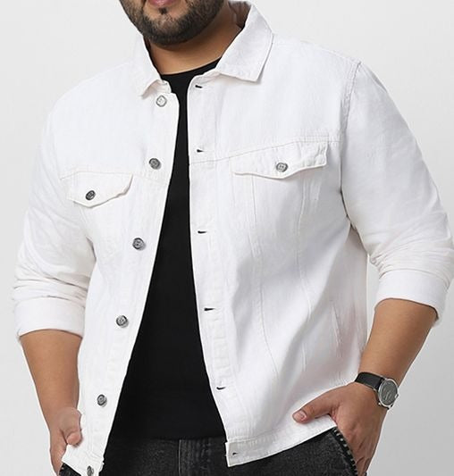 Men Washed Regular Fit Denim Jacket – Stylish Everyday Outerwear for Pakistani Men | DOCACCA