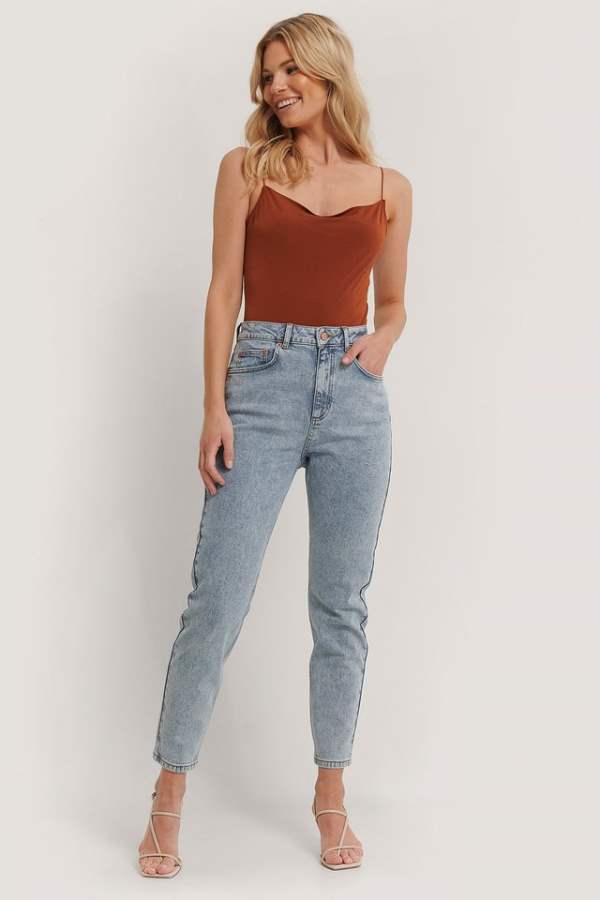 Women Skinny Fit Mid-Rise Clean Look Stretchable Cropped Jeans