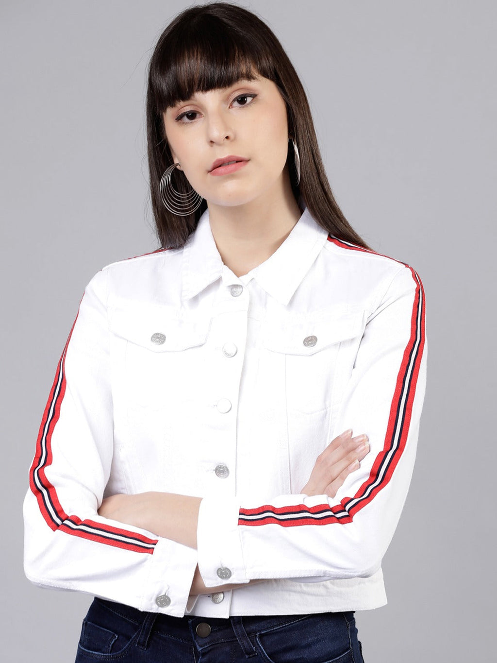 Women White Jacket