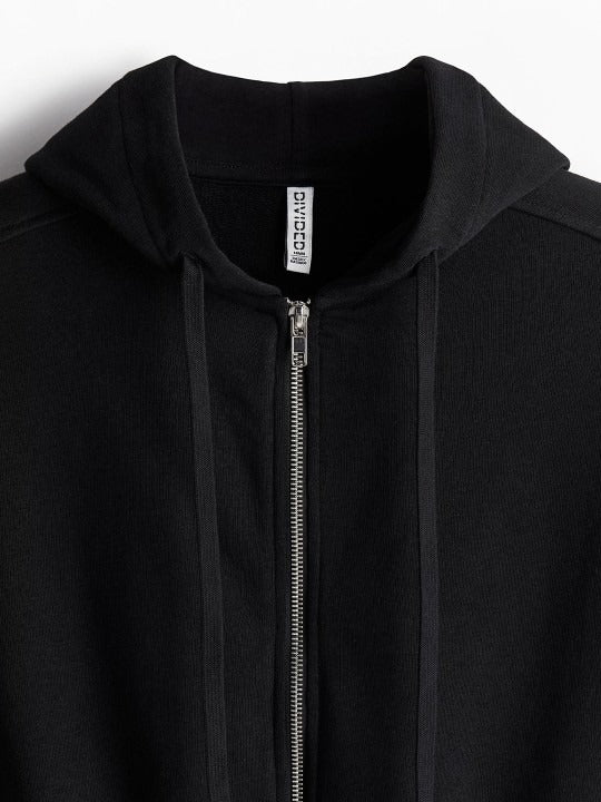 Short Zip-Through Hoodie for Women – Cropped Lightweight Zip-Up Hoodie, Breathable & Travel-Ready | DOCACCA