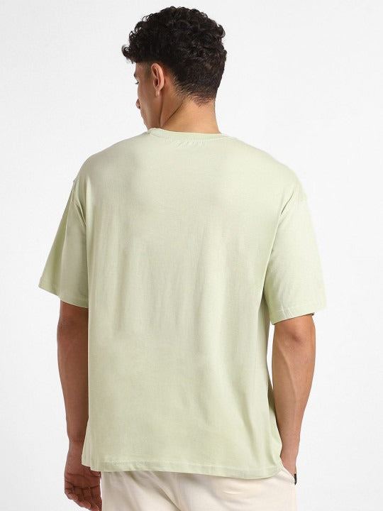 Round Neck Short Sleeves Oversized Cotton T-Shirt for Men in Pakistan | DOCACCA