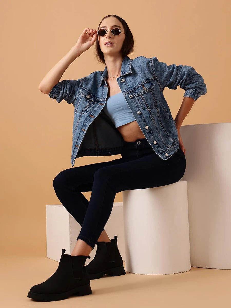 Men Rugged Denim Jacket for Streetwear Style in Pakistan | DOCACCA