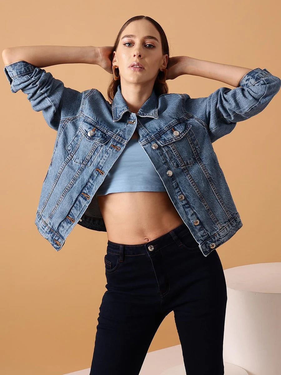 Men Rugged Denim Jacket for Streetwear Style in Pakistan | DOCACCA